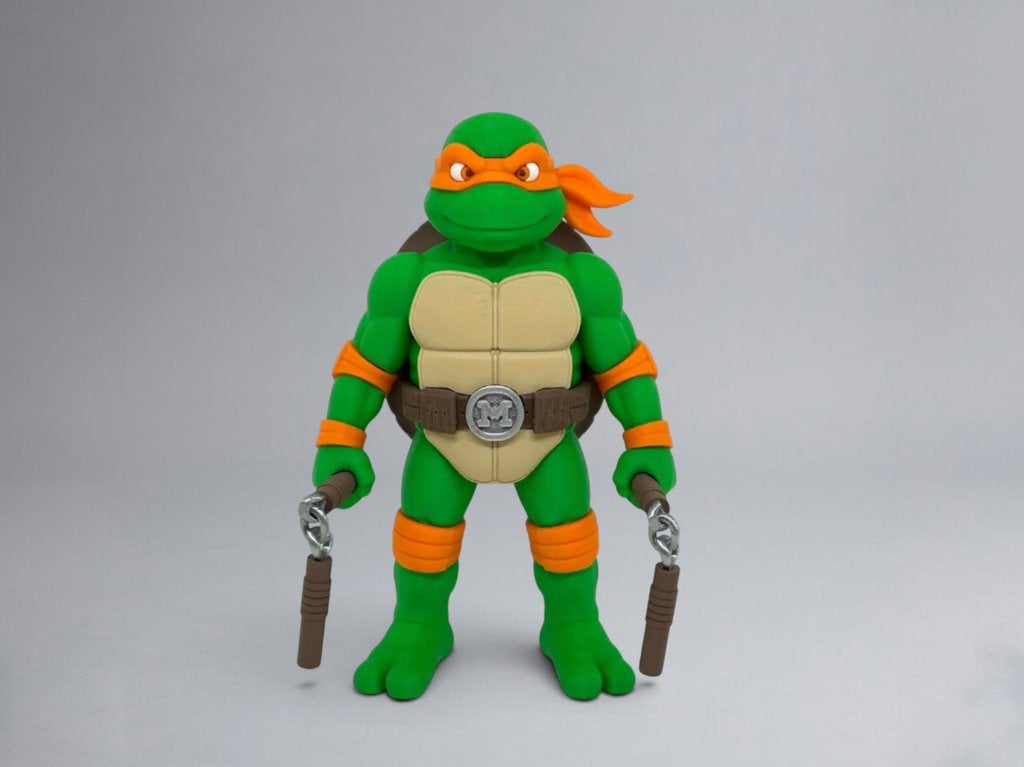 Michelangelo – TMNT Ninja Turtle Figurine – 28.5 cm, Ophalen of Verzenden, Nieuw, Fantasy