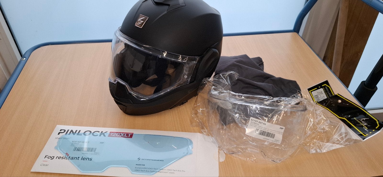 Scorpion Exo Tech Evo XXXL Motorhelm, Overige merken, Systeemhelm, Heren, Ophalen of Verzenden