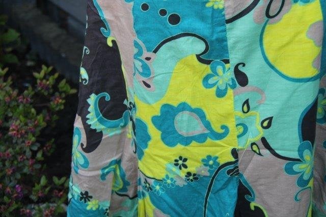 Ballonrok beige/ groen/ geel Art mt M/8 Vaste prijs AANBIEDI, Kleding | Dames, Maat 38/40 (M), Ophalen of Verzenden, Zo goed als nieuw