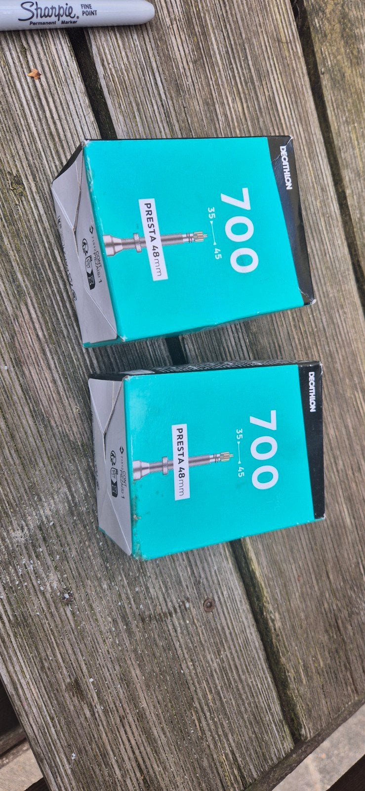2x Fietsband 700x35/45 Presta 48mm - Nieuw, Band, Elektrische fiets, Nieuw, Ophalen of Verzenden
