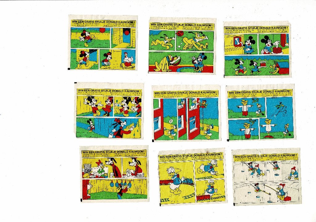 kauwgomplaatjes ML Donald Duck win-actie GEZOCHT, Ophalen of Verzenden, Gelezen, Plaatjesalbum