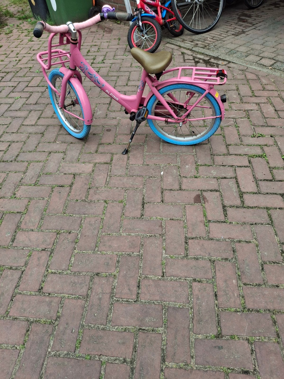 Meisjesfiets 18 inch, Fietsen en Brommers, Fietsen | Meisjes, Ophalen, Gebruikt, 18 inch