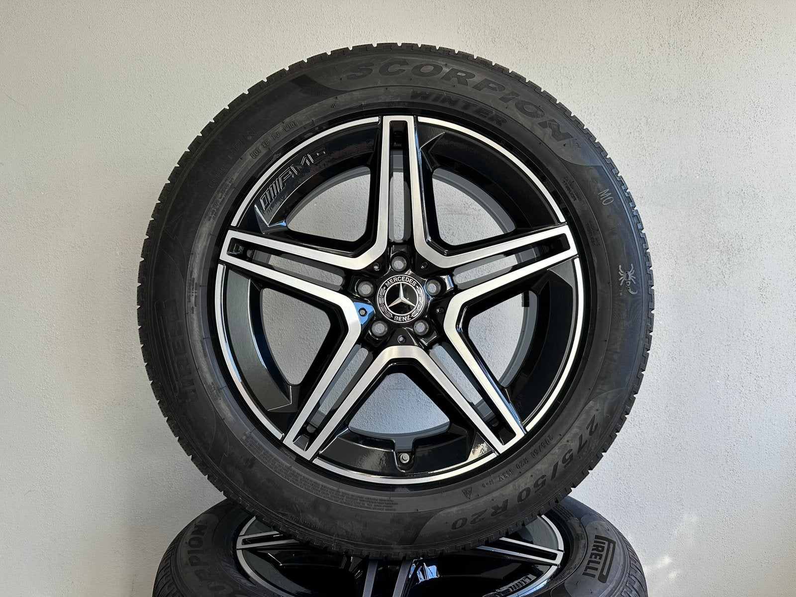 Mercedes-Benz GLE 20 INCH W167 AMG velgen winterbanden, 275 mm, Banden en Velgen, Nieuw, 20 inch
