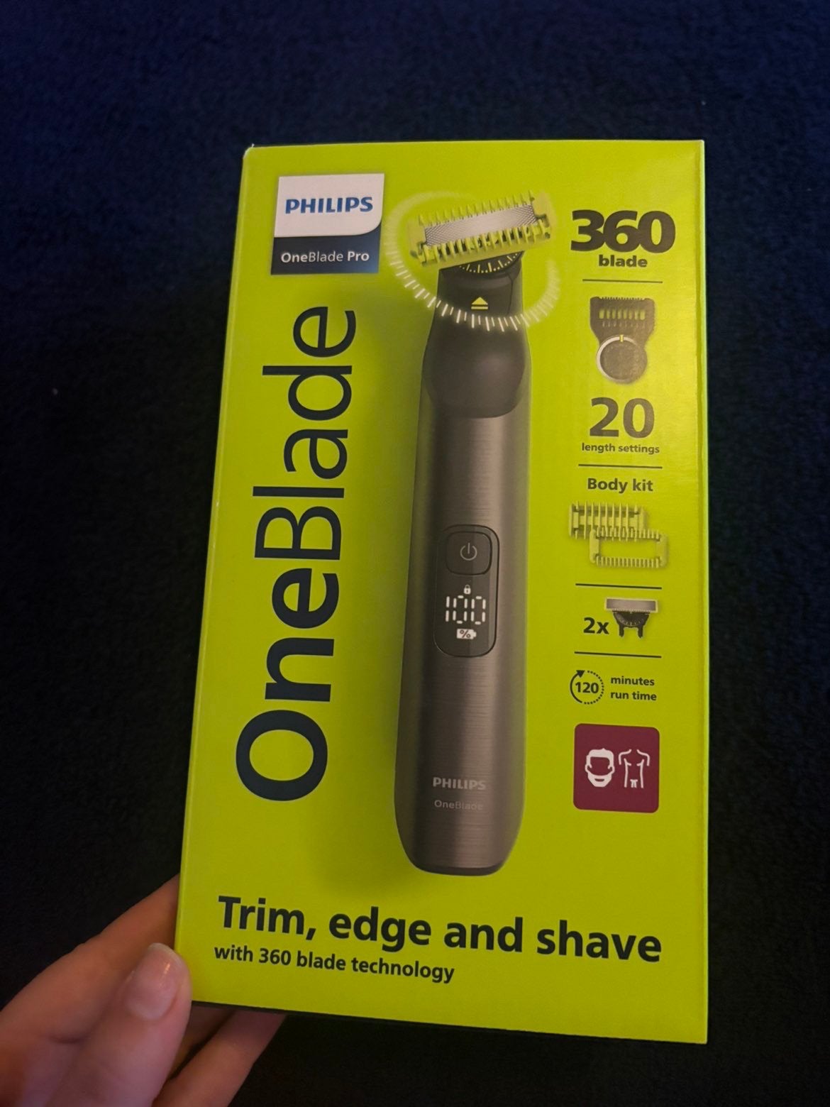 Nieuwe ongebruike philips one blade, Ophalen of Verzenden, Nieuw, Scheren en Epileren