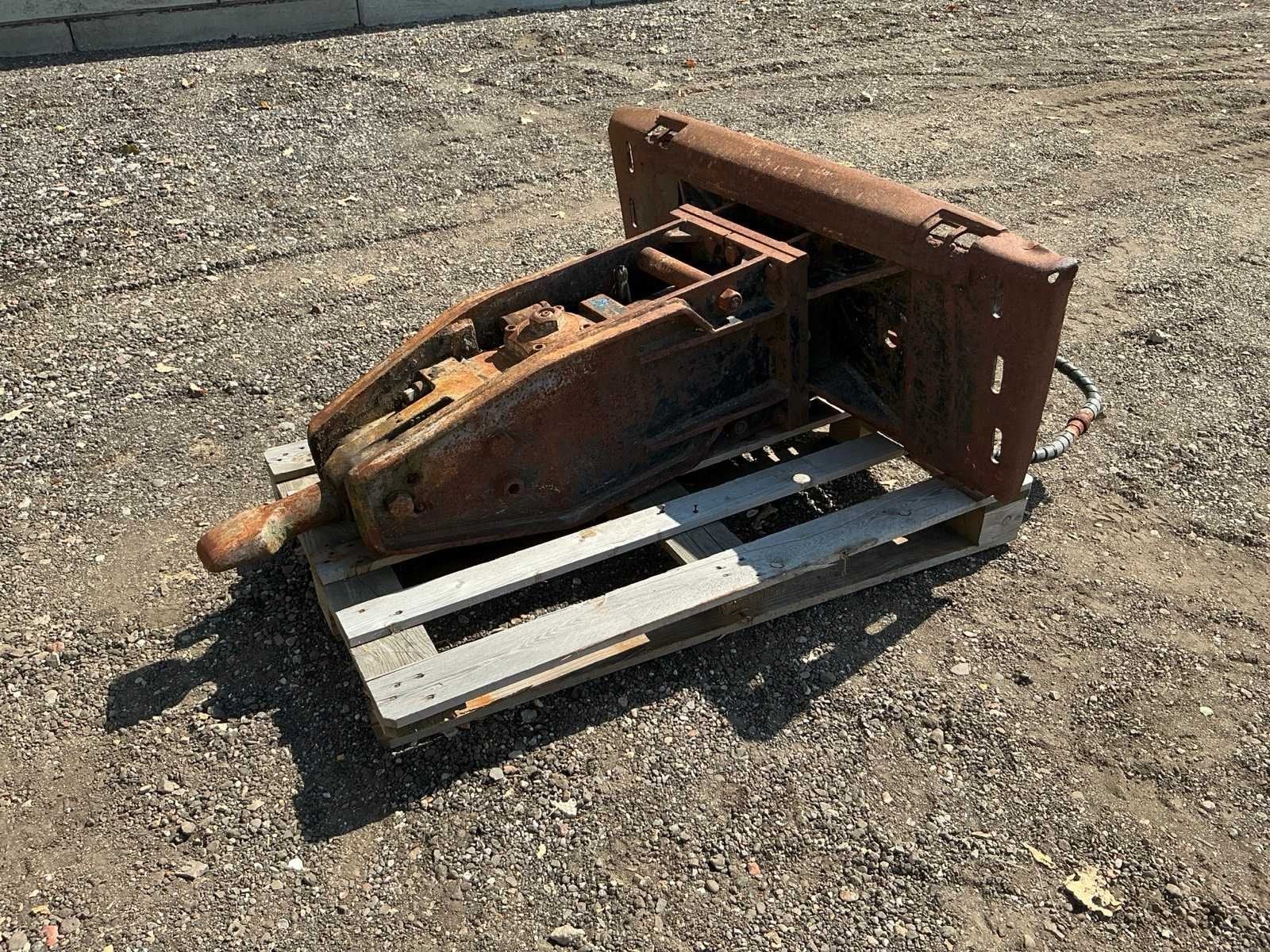 Hydraulische Hakhamer Passend Bobcat Schranklader Voorzetapp