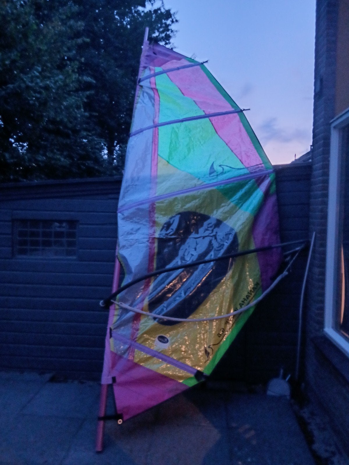 surfboard zeil, Ophalen, Zo goed als nieuw, 6.5 m² tot 8 m²