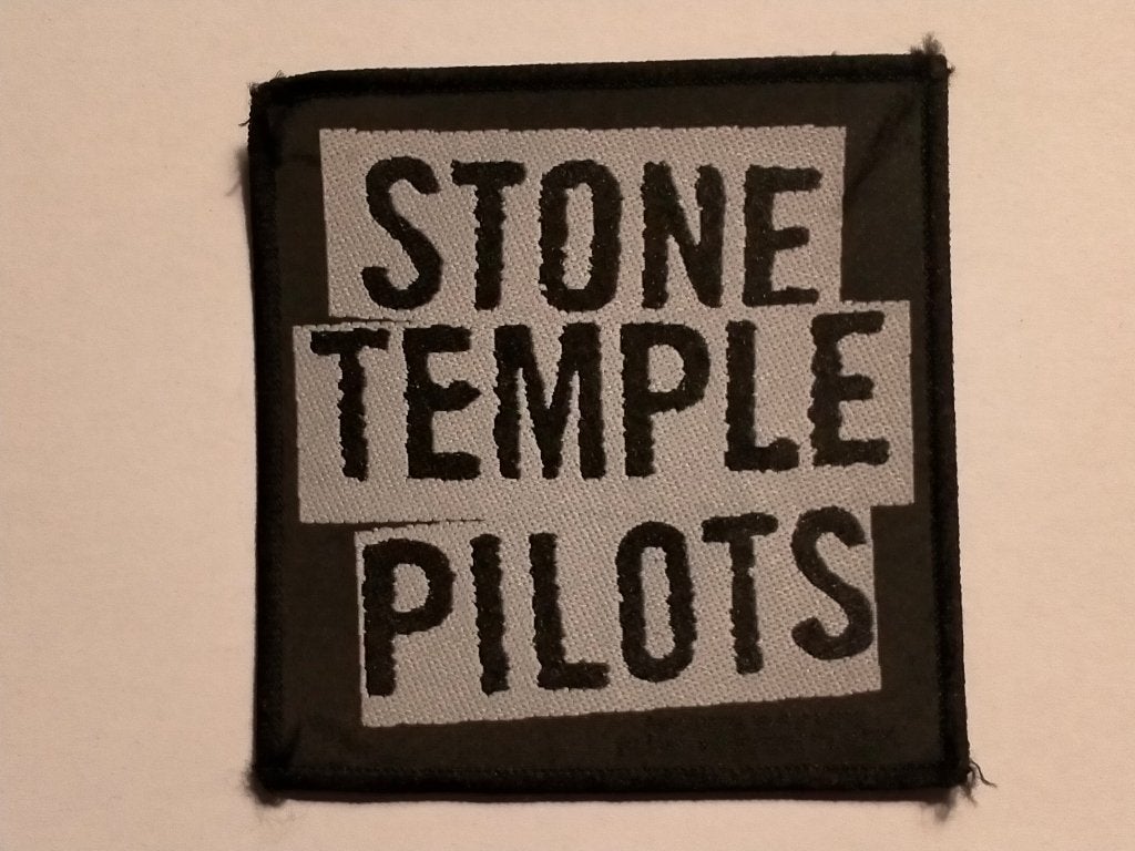 Stone Temple Pilots rock hardrock vintage muziek patch RARE, Ophalen of Verzenden, Zo goed als nieuw, Kleding