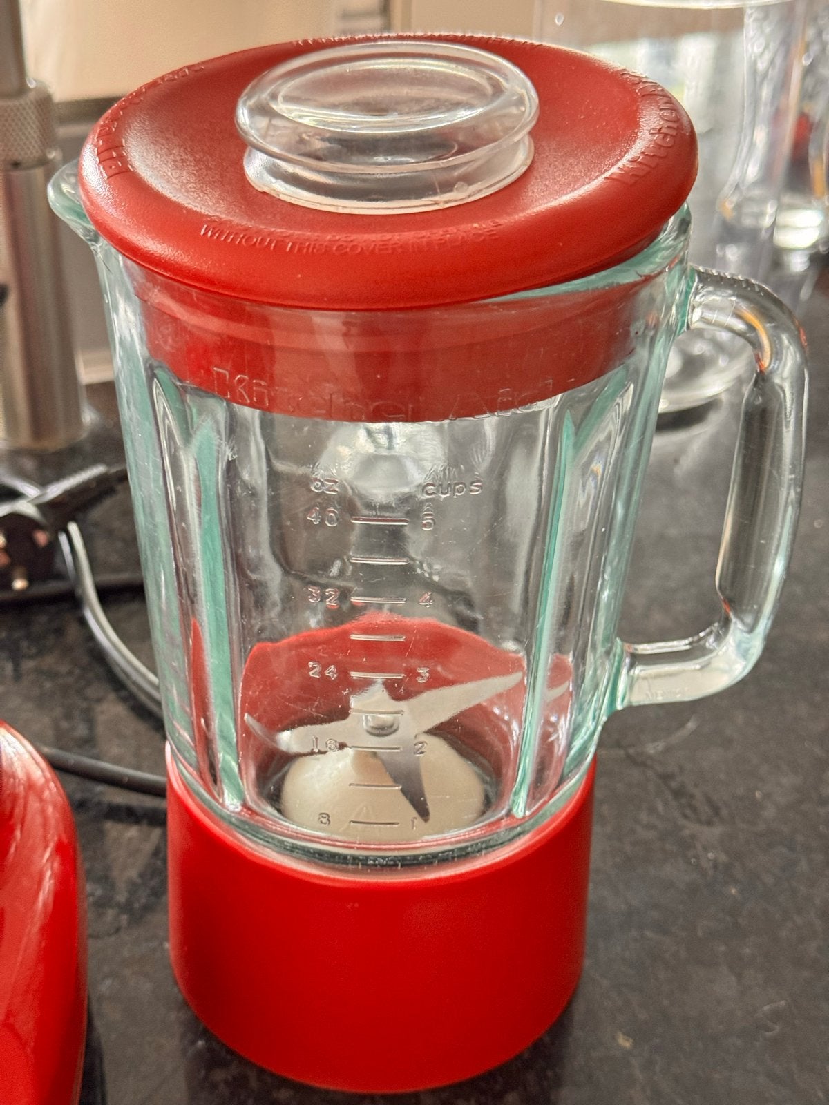 KitchenAid Blender Rood - defect, + sleutel nieuwe koppeling, Ophalen, Niet werkend, Blender