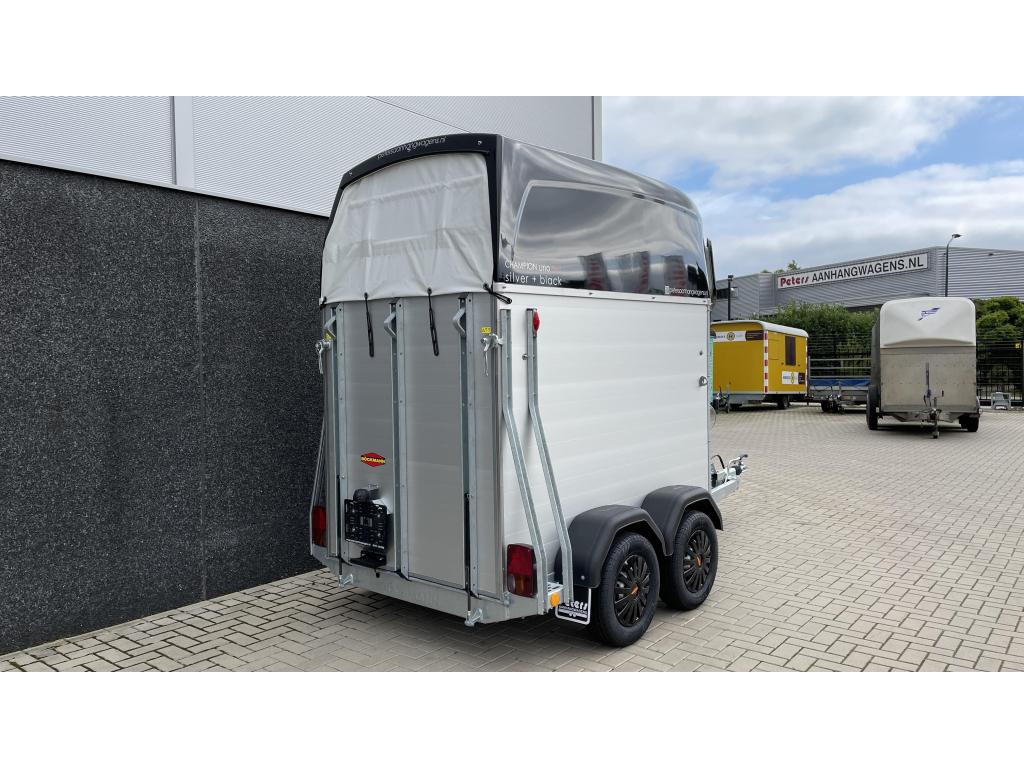 Paardentrailer Champion Uno Esprit 1-paards Aluminium, Nieuw, Aluminium, 1½-paards trailer