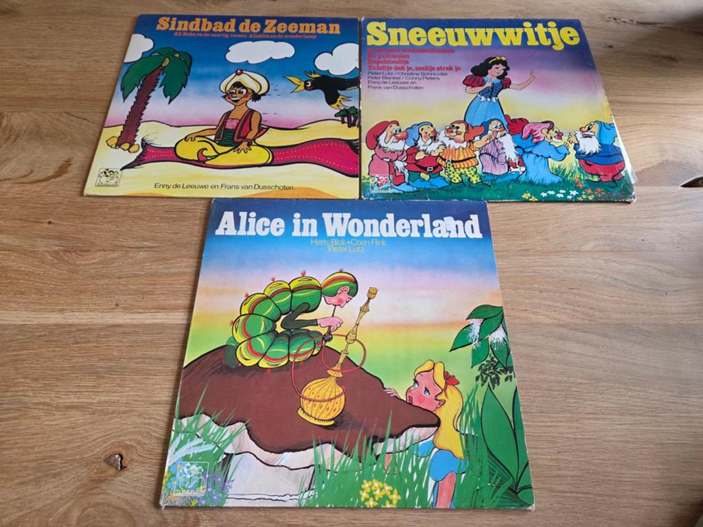 Sneeuwwitje,alice in wonderland en sinbad, Cd's en Dvd's, Ophalen of Verzenden, Zo goed als nieuw