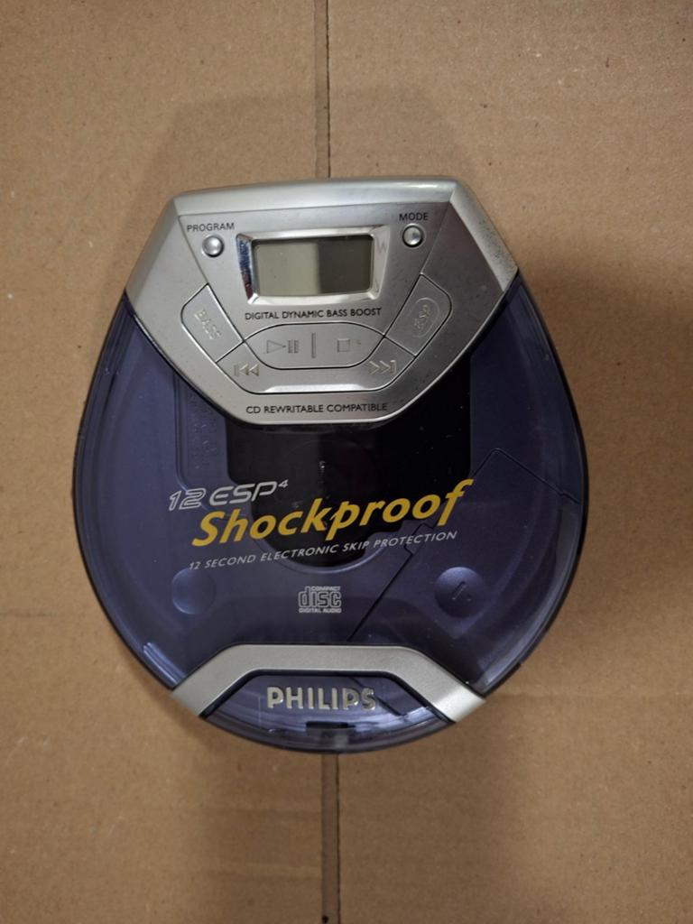 Philips AX2601100 Draagbare CD-speler - Shockproof, Audio, Tv en Foto, Cd-spelers, Ophalen of Verzenden, Zo goed als nieuw, Philips