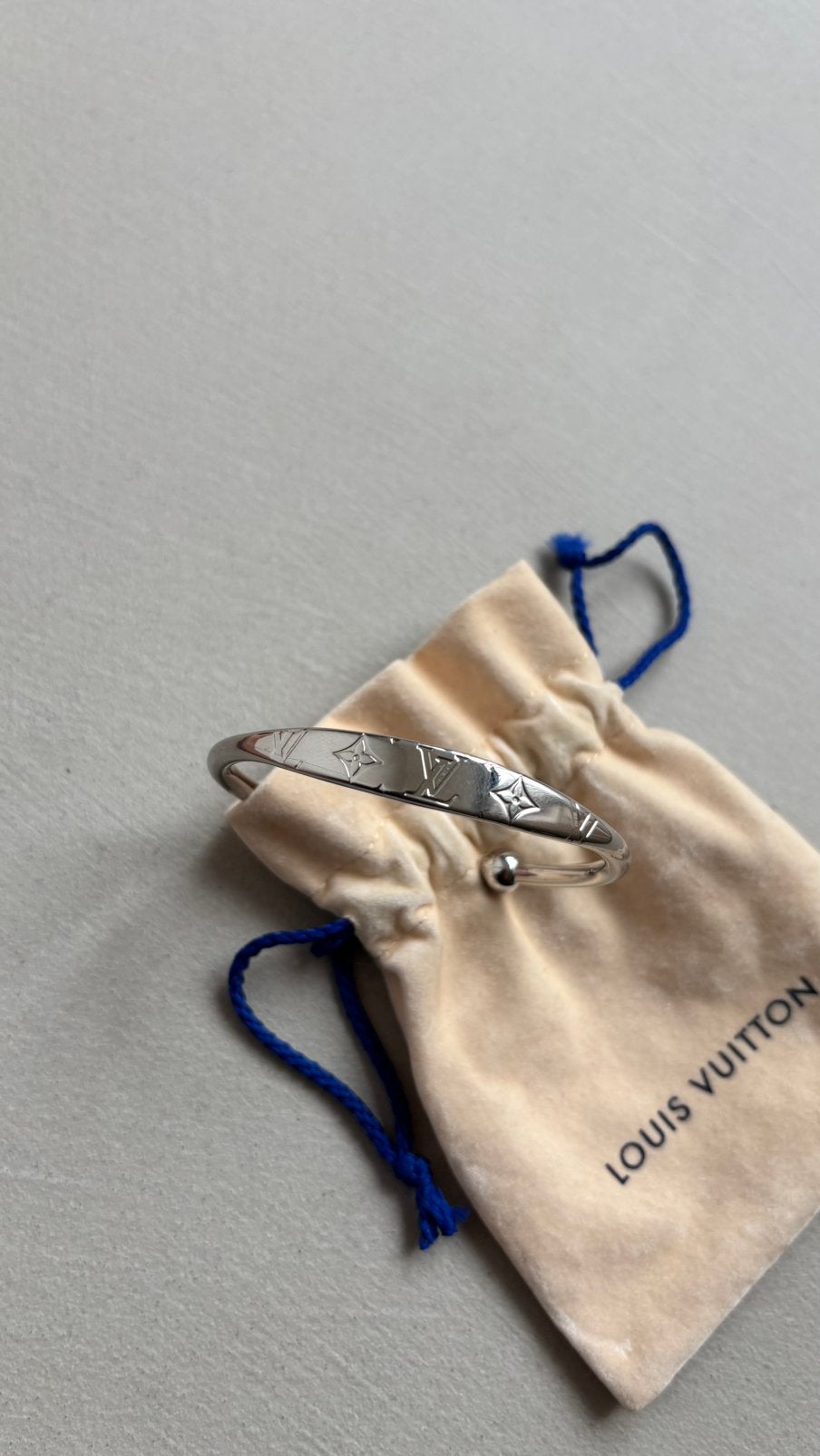 Louis Vuitton Armband, Sieraden, Tassen en Uiterlijk, Ophalen of Verzenden, Zo goed als nieuw, Zilver