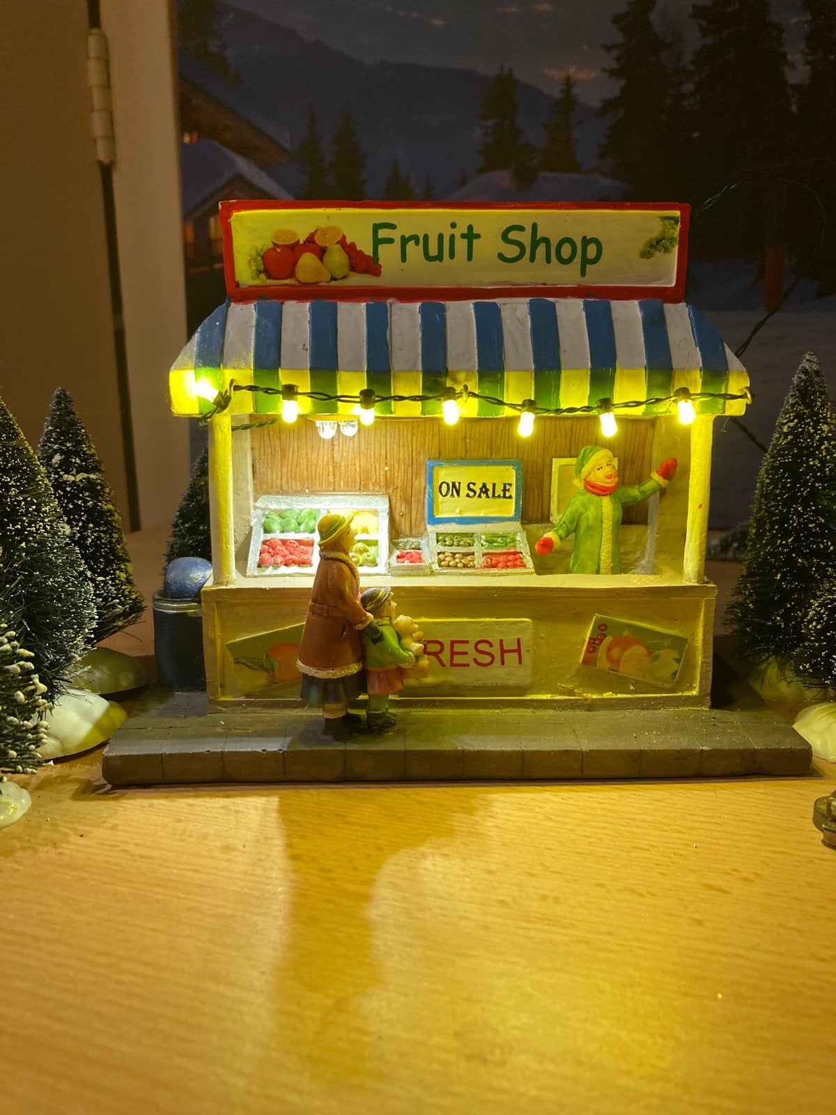 Fruitstal verlicht, Ophalen of Verzenden, Zo goed als nieuw