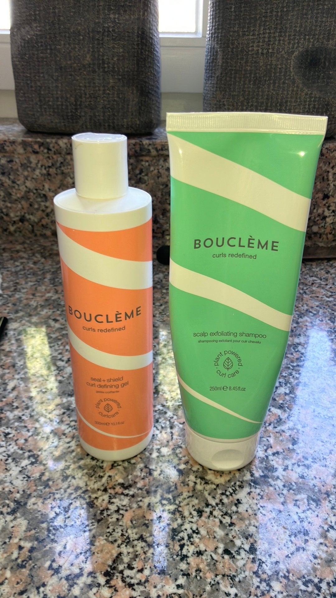 Boucleme seal shield gel en shampoo, Ophalen of Verzenden, Gebruikt, Gehele gezicht
