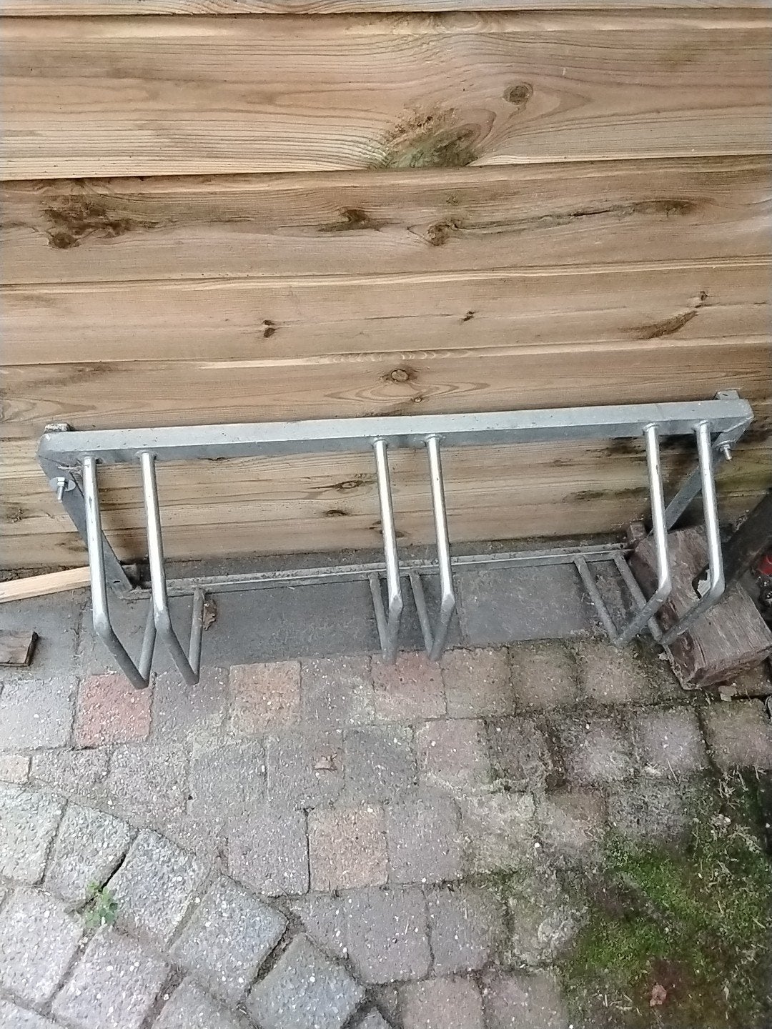 Fietsenrek, Ophalen