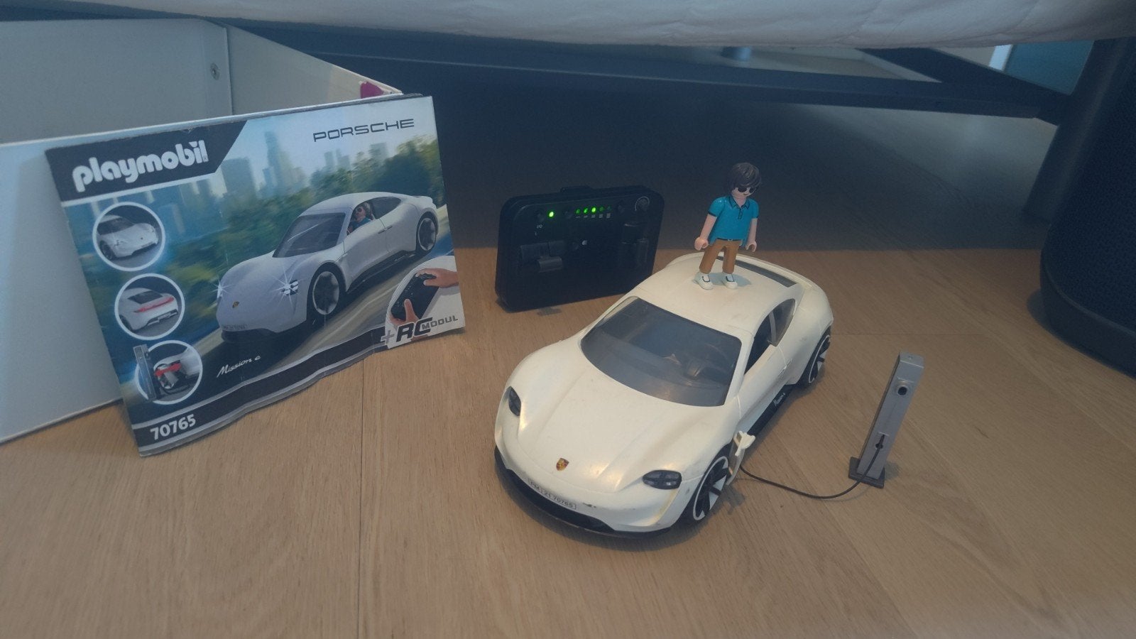 Playmobil RC Porsche Taycan Turbo S - Wit (70765), Kinderen en Baby's, Speelgoed | Playmobil, Ophalen of Verzenden, Zo goed als nieuw