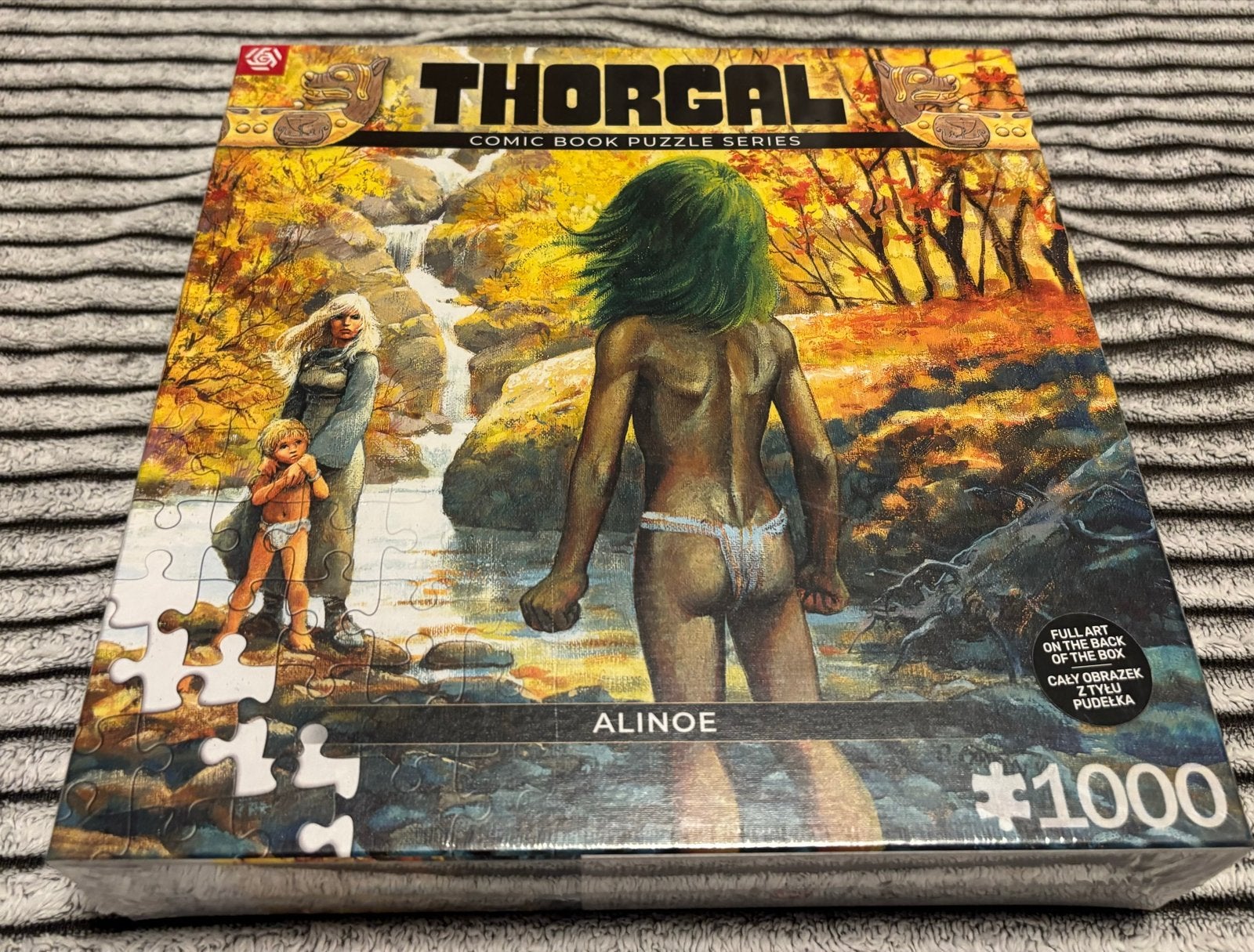 Thorgal Comic Book Puzzel - Alinoe - 1000 stukjes, Ophalen of Verzenden, 500 t/m 1500 stukjes, Nieuw, Legpuzzel