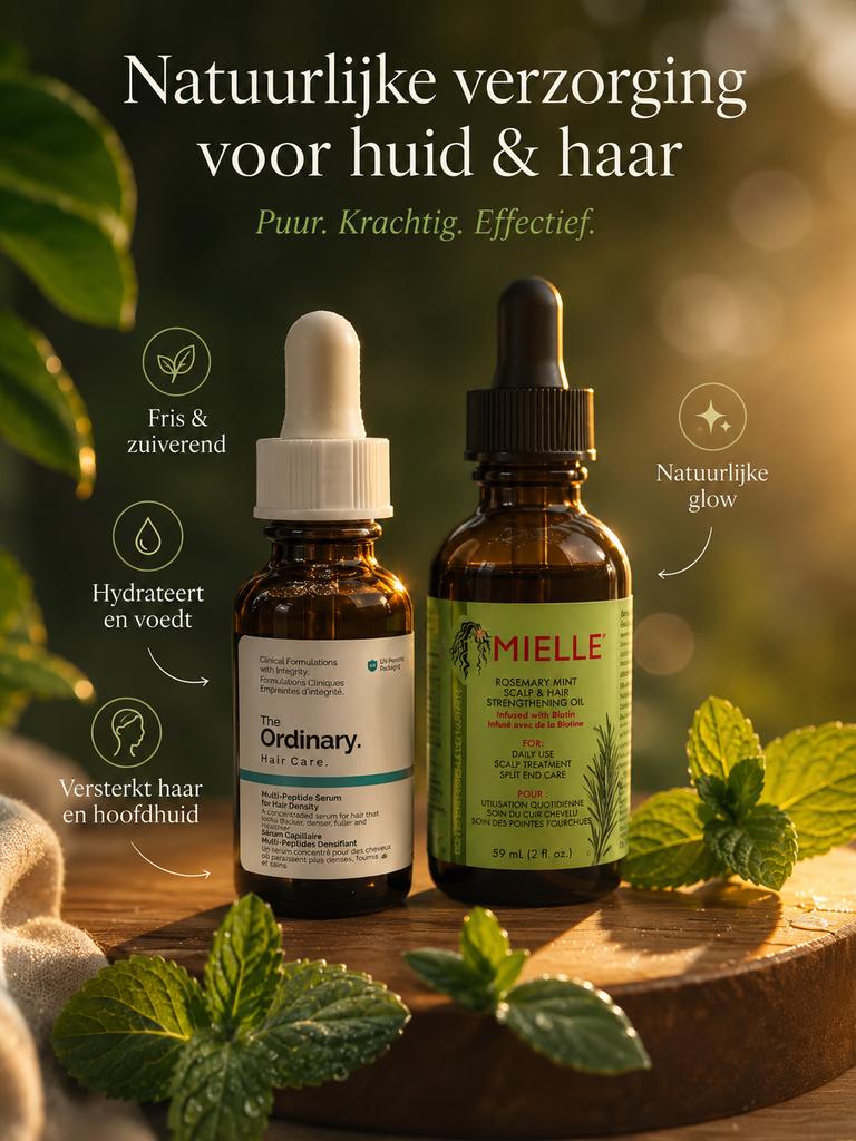 Hair growth and hair strengthening package, Verzenden, Nieuw