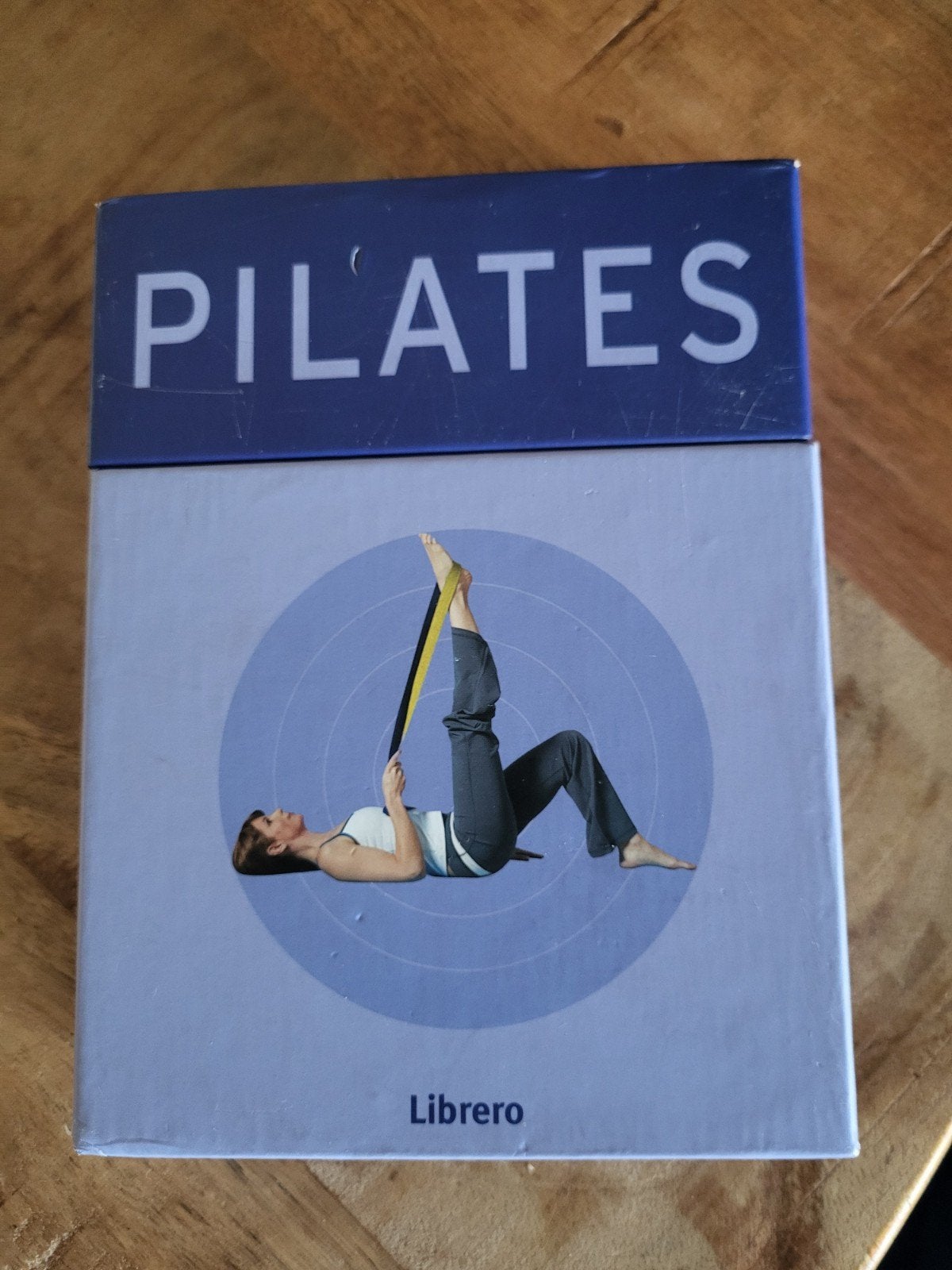 Pilates oefenkaarten in box - Zo goed als nieuw, Ophalen of Verzenden