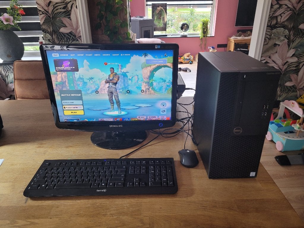 Game PC Set – Intel i5 | GTX 1050 |, 8 GB, Refurbished, Ophalen of Verzenden, Dell