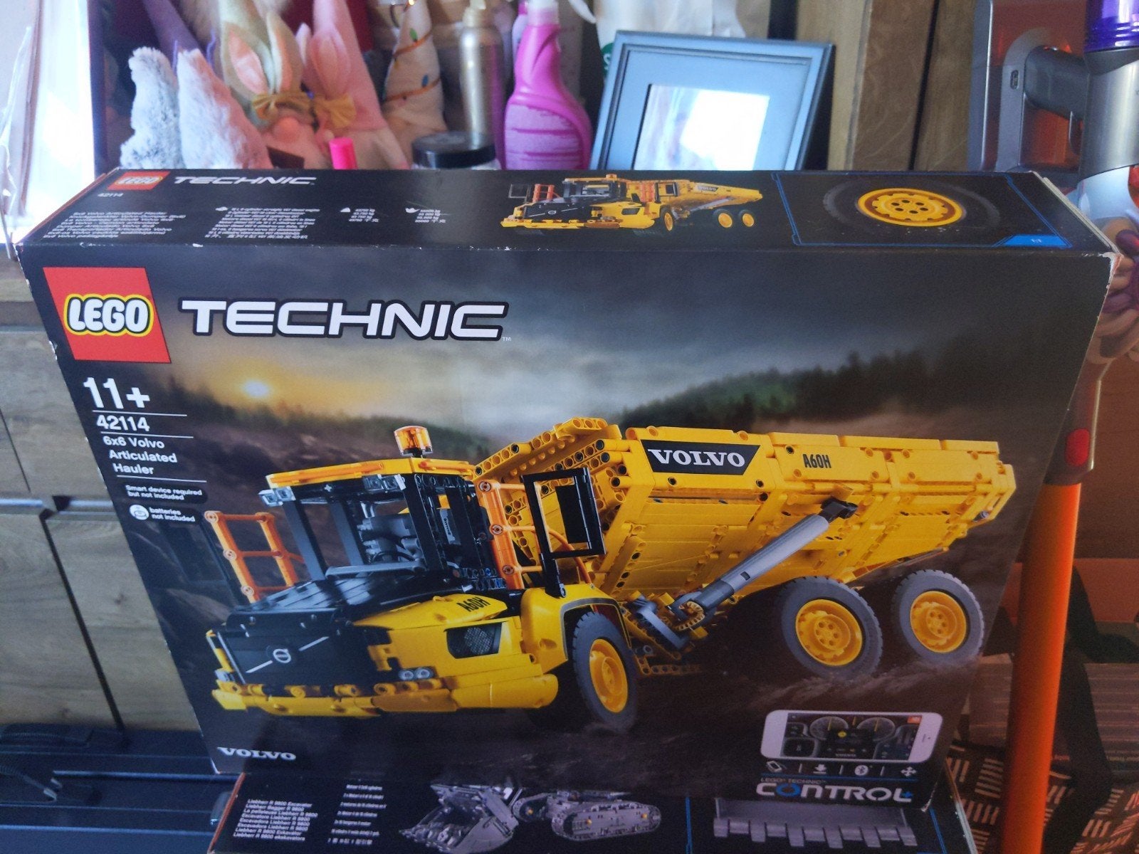 LEGO Technic Liebherr R 9800 Graafmachine & Volvo A60H, Ophalen, Nieuw, Overige merken