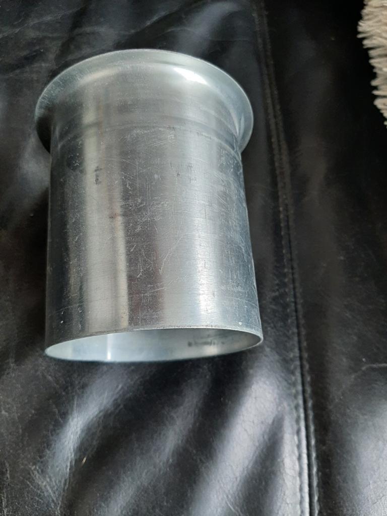 Zinken dakgoot aansluitstuk, Doe-het-zelf en Verbouw, Buizen en Afvoer, Nieuw, Ophalen of Verzenden, Zink, Minder dan 2 meter