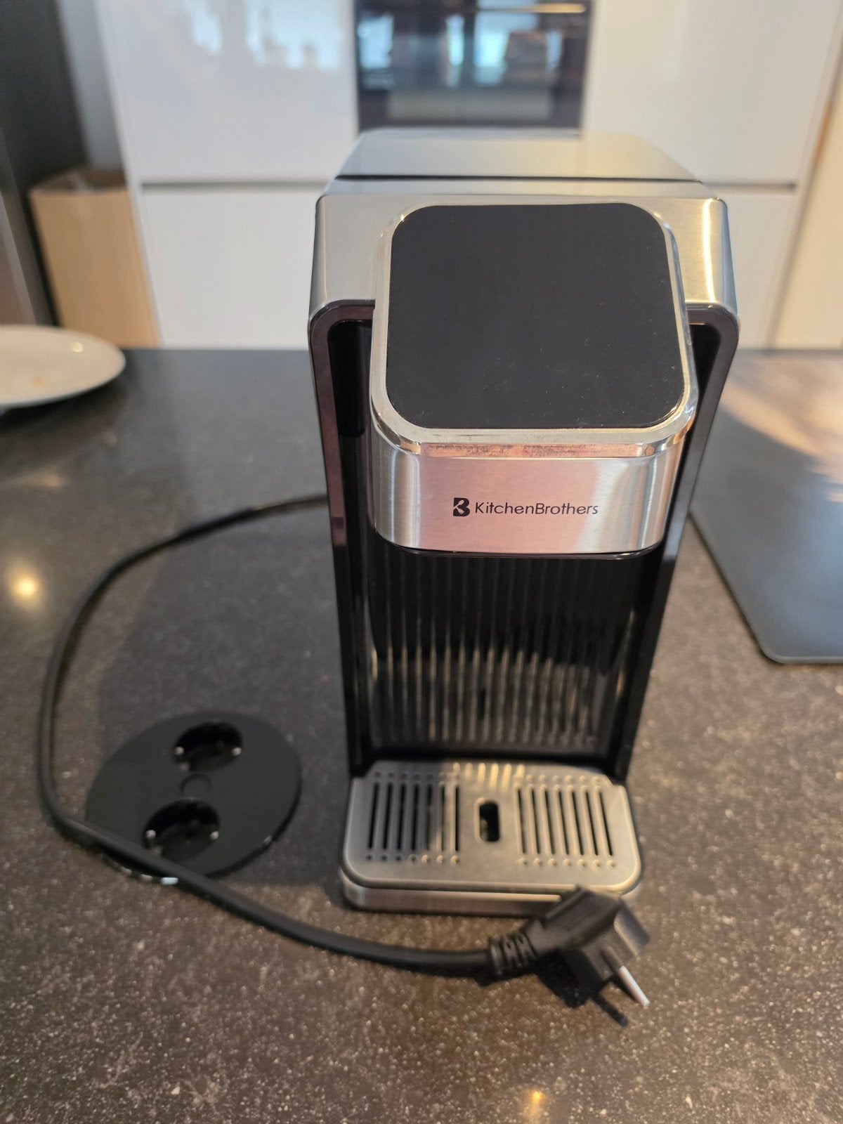 Heetwater dispenser van Kitchen Brothers, 2 liter of meer, Ophalen, Zo goed als nieuw, Rvs