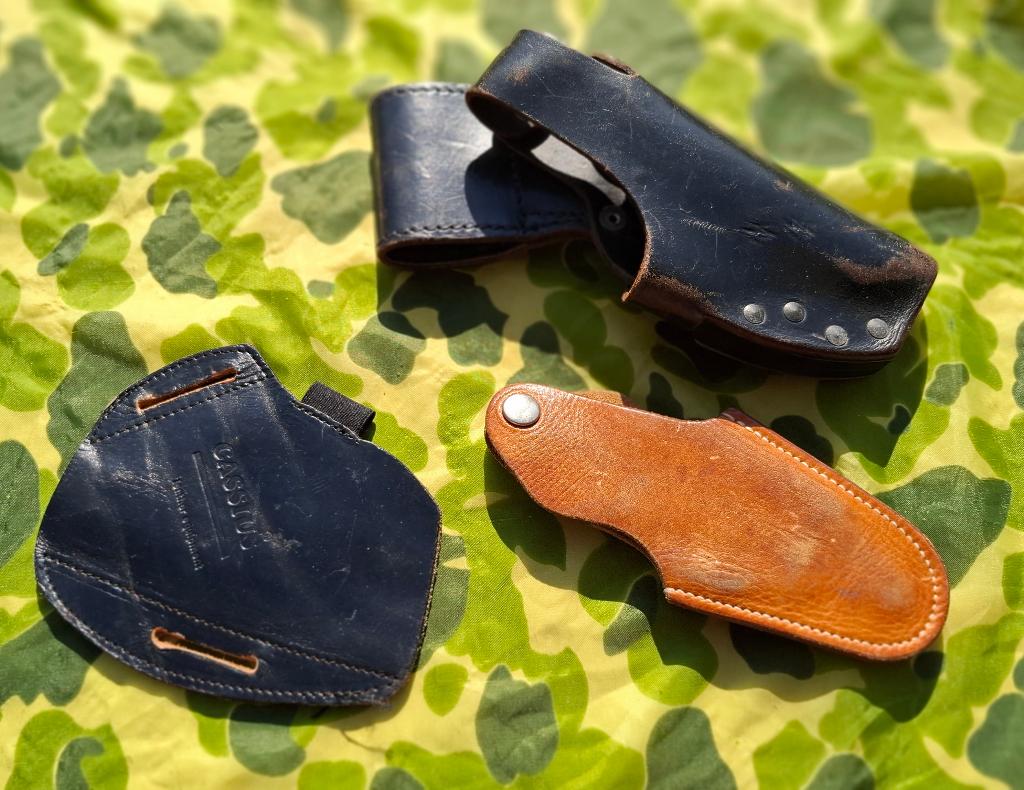 Holsters - Diversen, Verzamelen, Militaria | Algemeen, Overige soorten, Overige typen, Overige gebieden, Verzenden