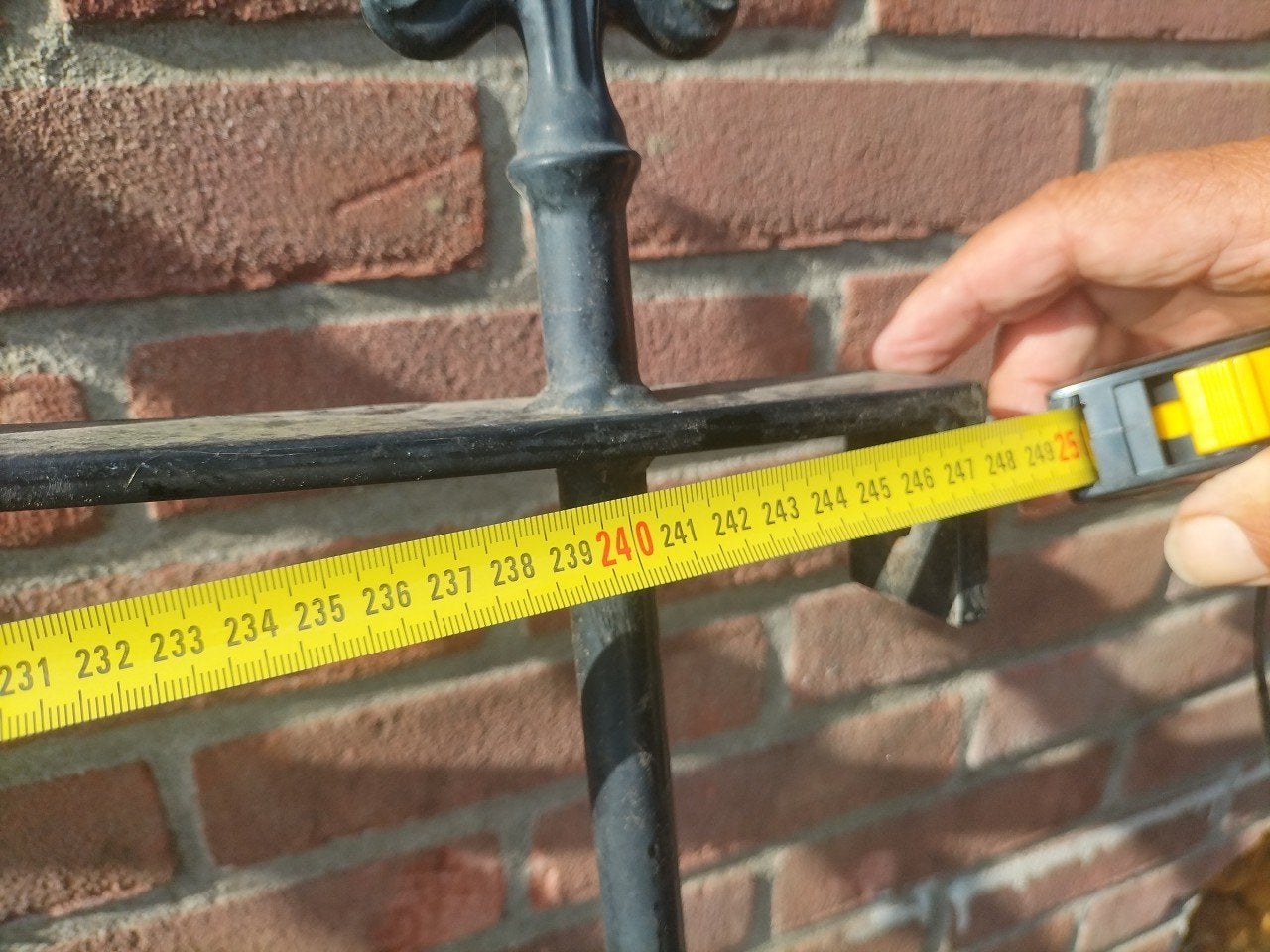 vol ijzeren tuinpoort, Tuin en Terras, Tuinhekken en Hekwerk, Ophalen of Verzenden, IJzer, Sierhekwerk