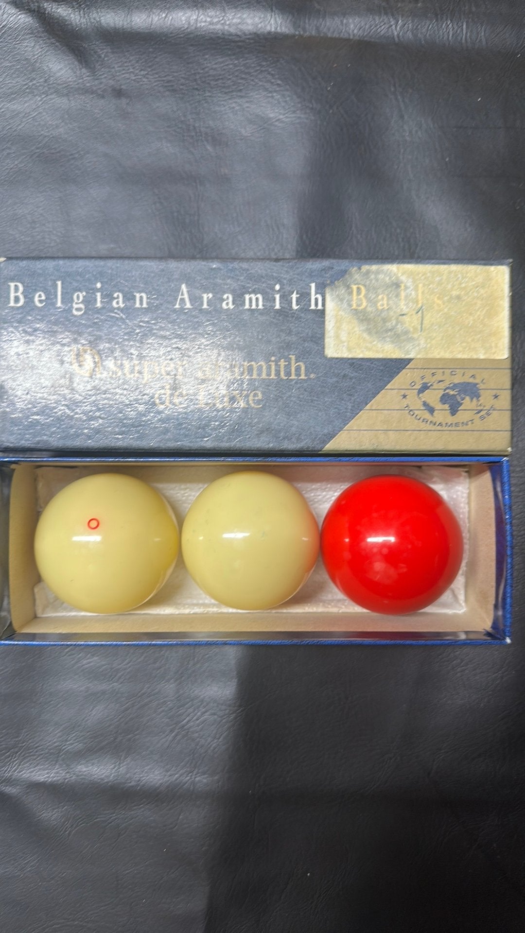 Aramith biljartballen, Ophalen of Verzenden, Gebruikt, Keu of Ballen