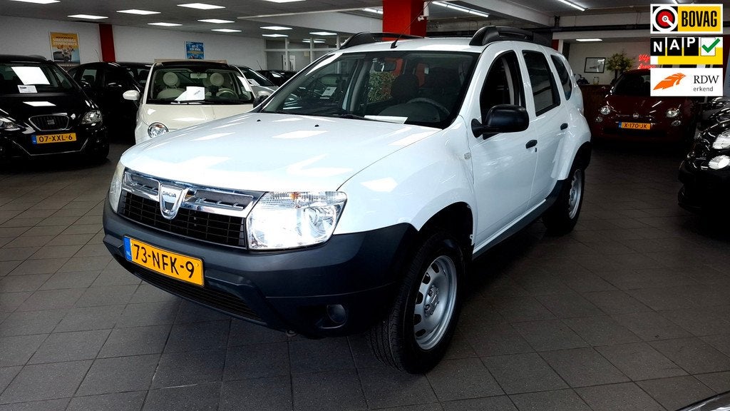 Dacia Duster 1.6 Duster 2wd, Auto's, Dacia, Stof, Gebruikt, Zwart, 4 cilinders