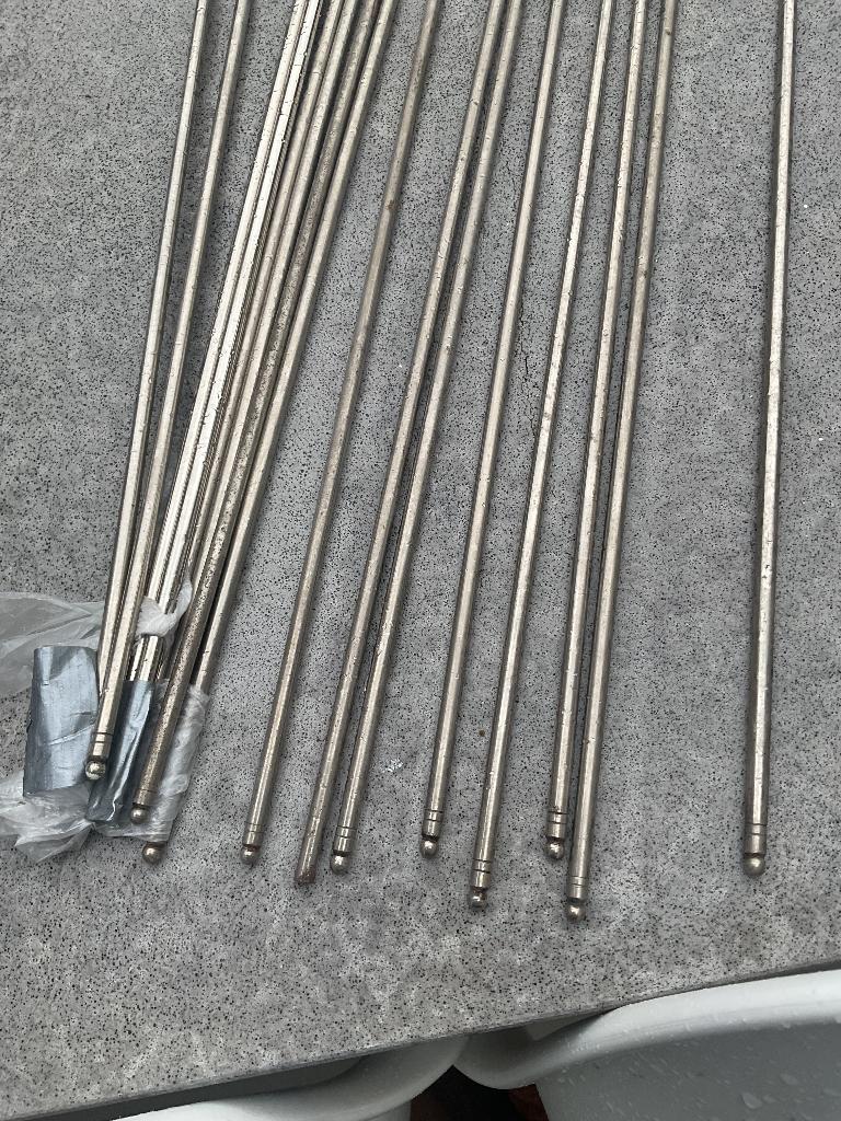 Traproedes nikkel 12 goede en 4 slechte, Ophalen, Gebruikt, 200 cm of meer, 50 tot 100 cm