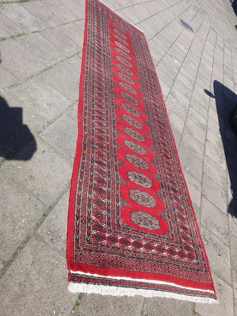 HELAAS VERKOCHT  Perzische loper 340x97 cm., 200 cm of meer, Rechthoekig, 50 tot 100 cm, Ophalen of Verzenden