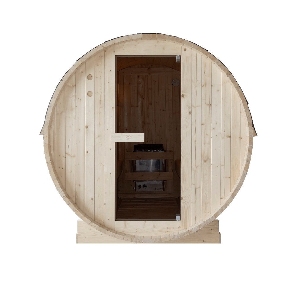 Passion | Barrel Sauna Luxury 180 | NIEUW UIT VOORRAAD, Ophalen of Verzenden, Nieuw, Fins of Traditioneel, Complete sauna