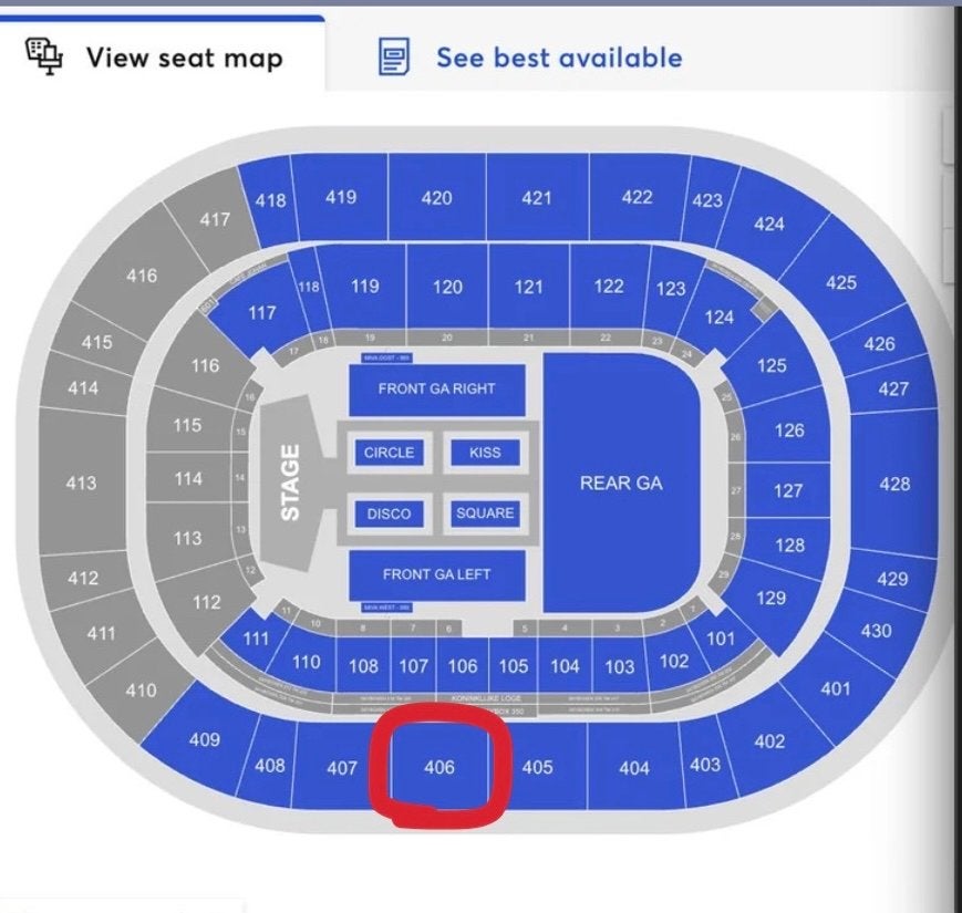 2 tickets extra beenruimte Harry Styles Johan Cruijff ArenA., Twee personen