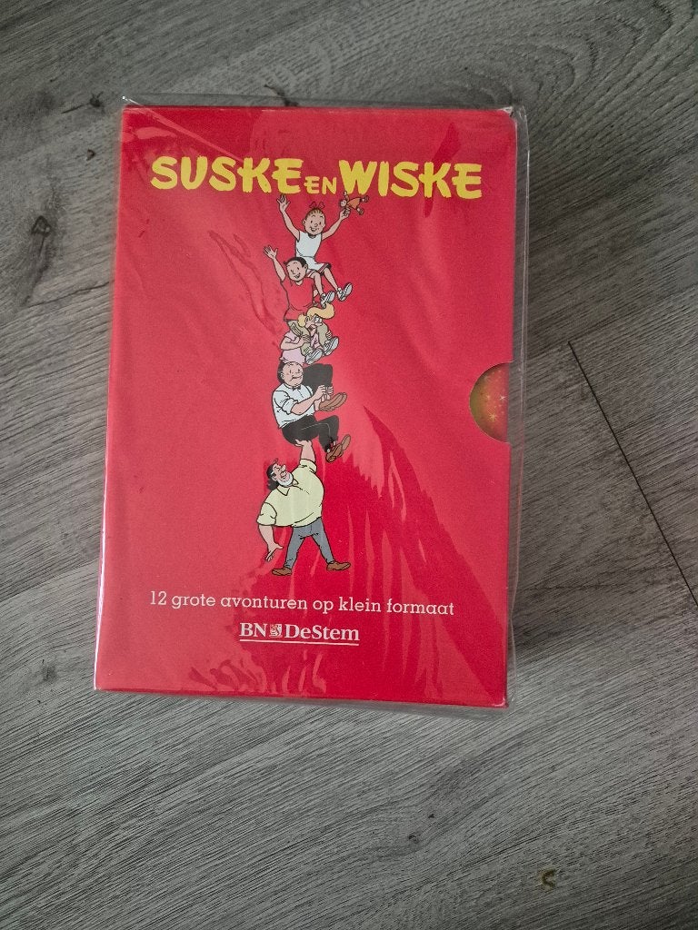 Suske en Wiske promo BN-De stem  formaat A5 set 12 boekjes, Meerdere stripboeken, Ophalen of Verzenden, Zo goed als nieuw