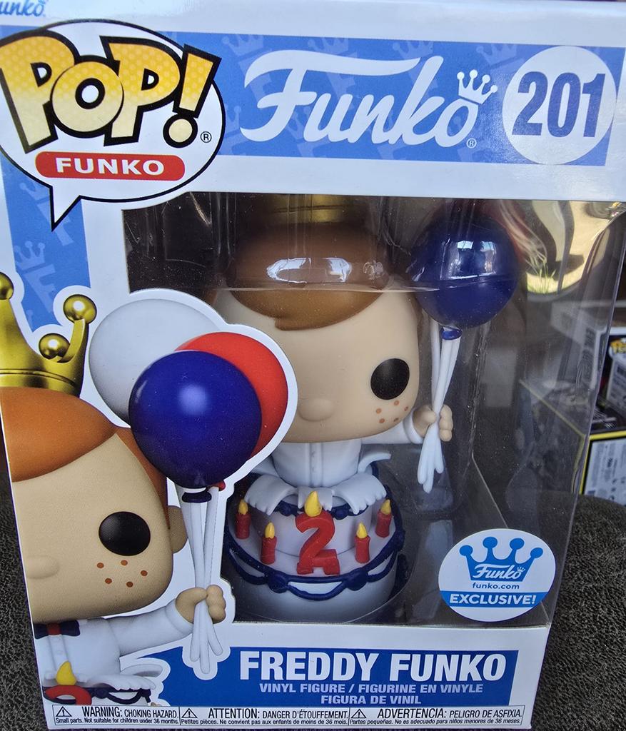 Funko Pop 201 Freddie Funko, Ophalen of Verzenden, Zo goed als nieuw