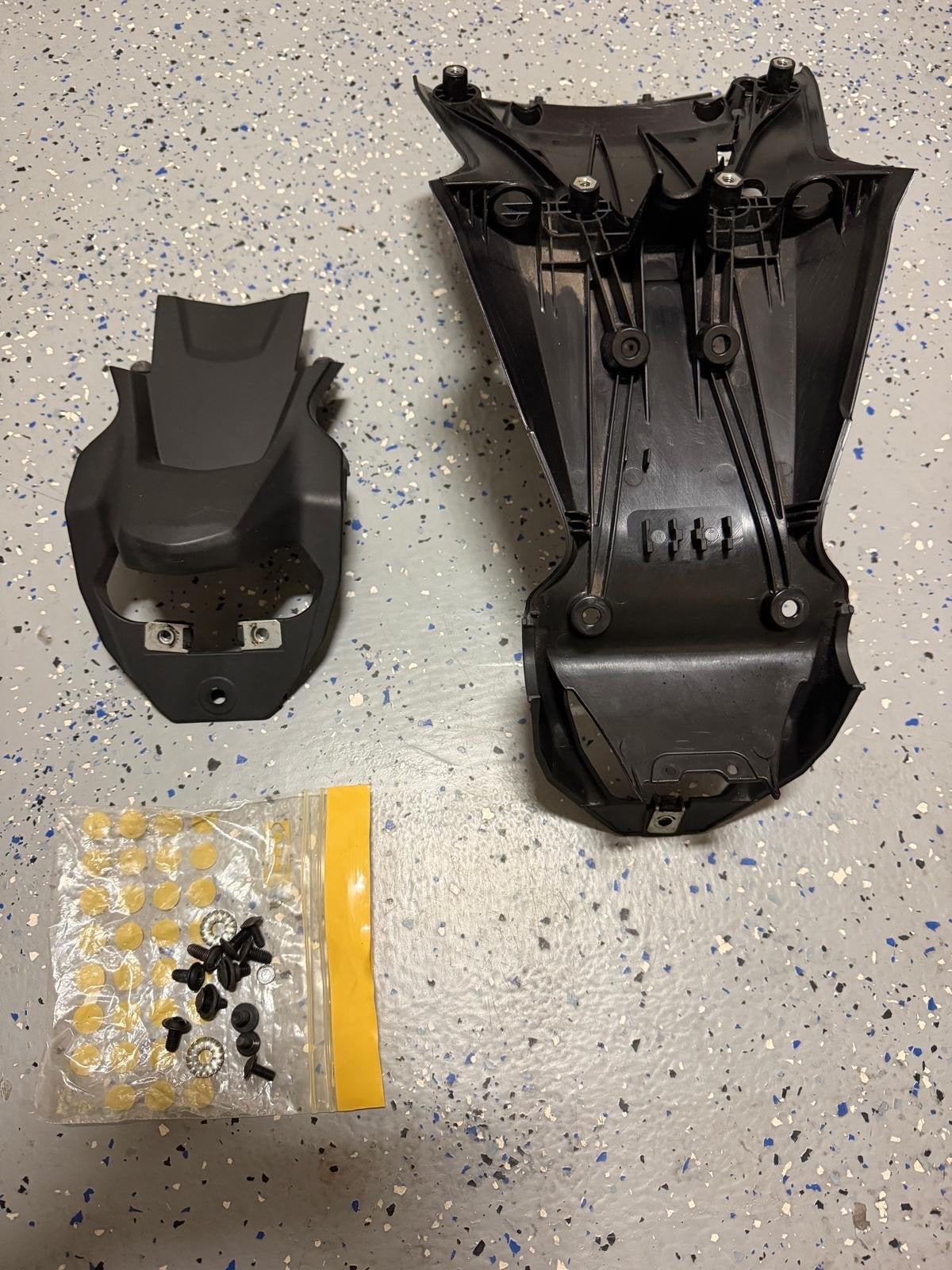 Kentekenplaathouder en knipperlichten Ducati Multistrada 120, Ophalen of Verzenden, Gebruikt