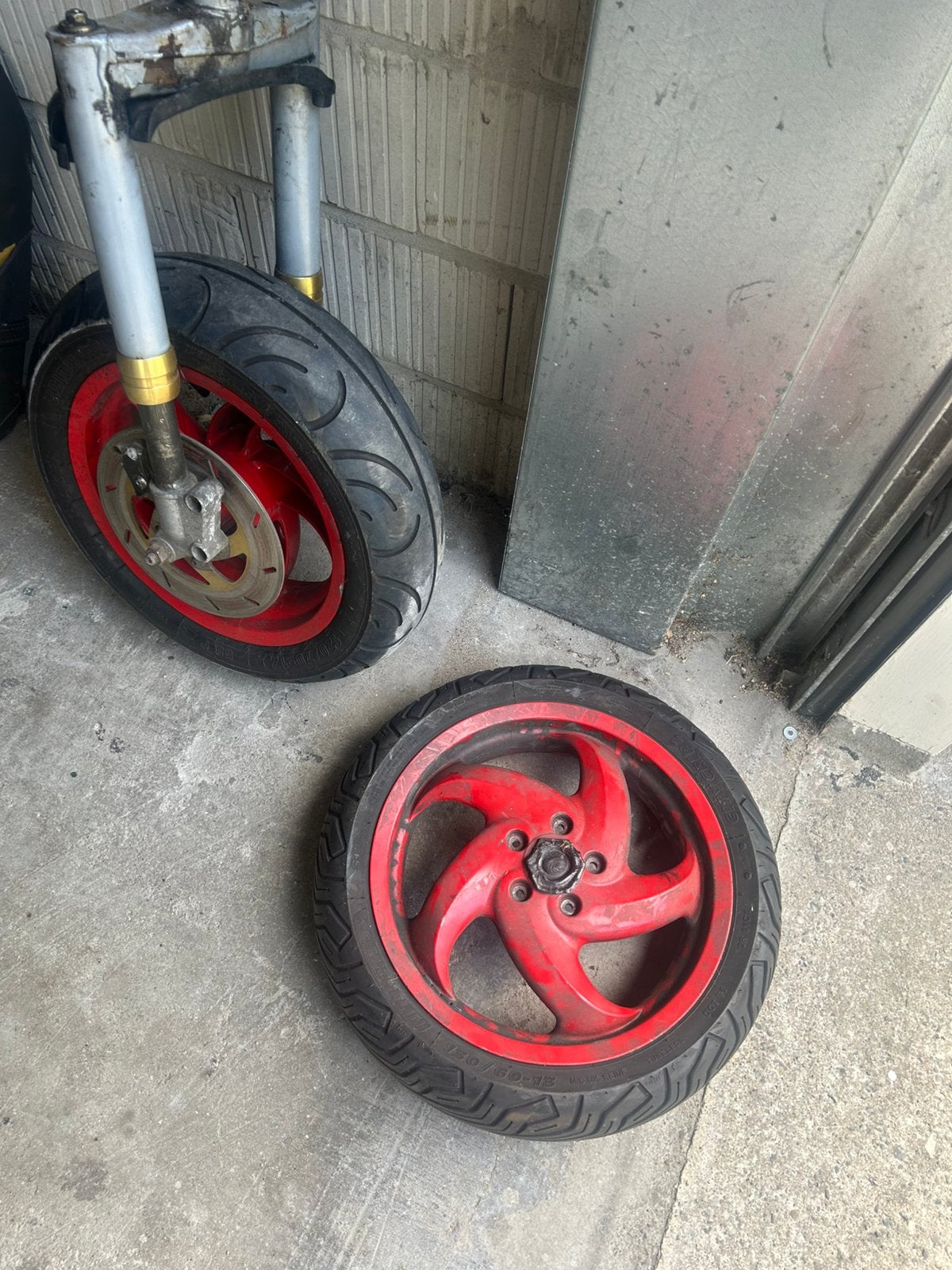 Gilera runner velgenset, Motoren, Ophalen