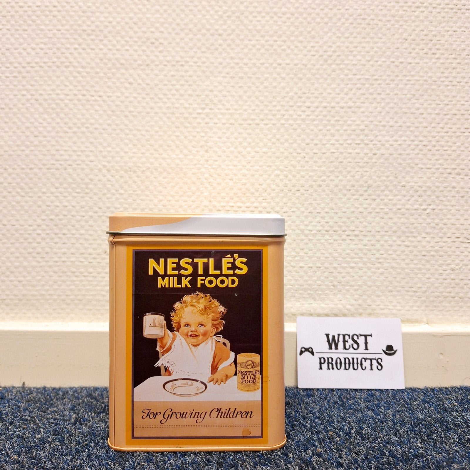 Vintage Nestlé's Milk Food Blik (150 jaar), Verzamelen, Ophalen of Verzenden, Gebruikt, Overige, Overige merken