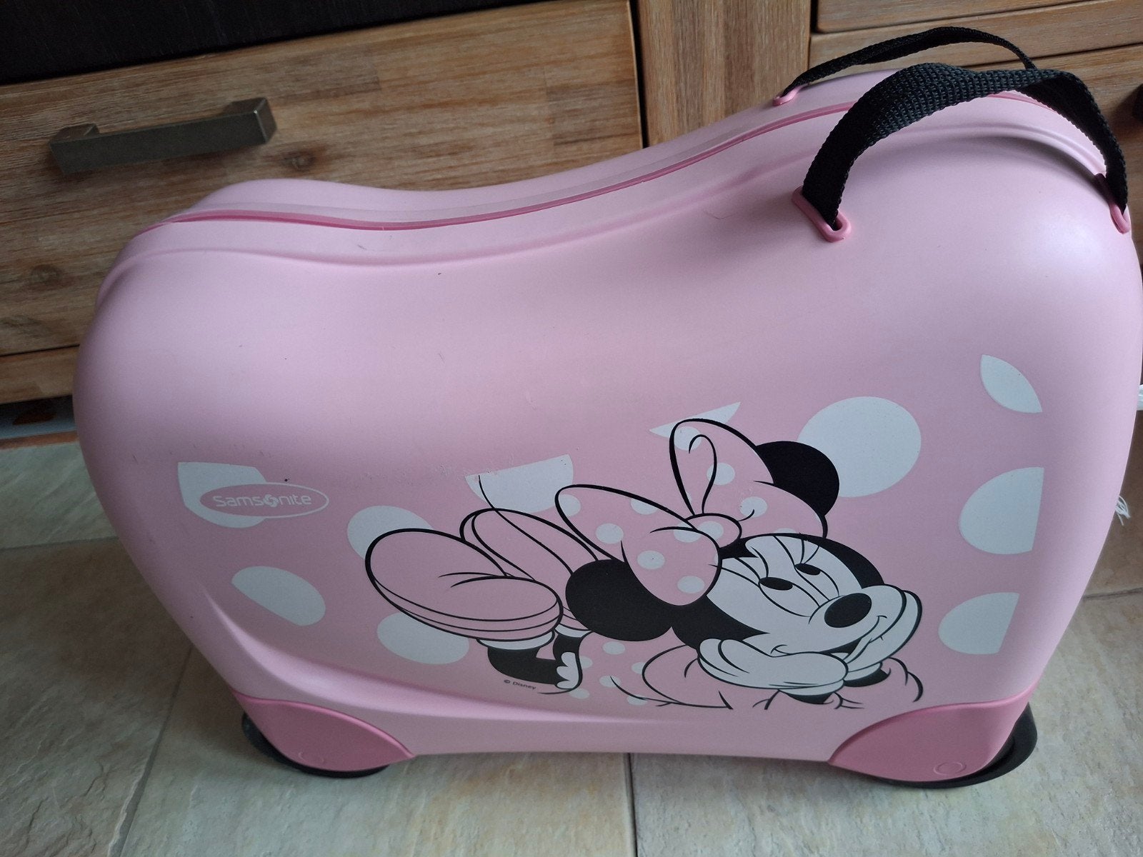 Samsonite Minnie Mouse kinderkoffer, Ophalen, Gebruikt