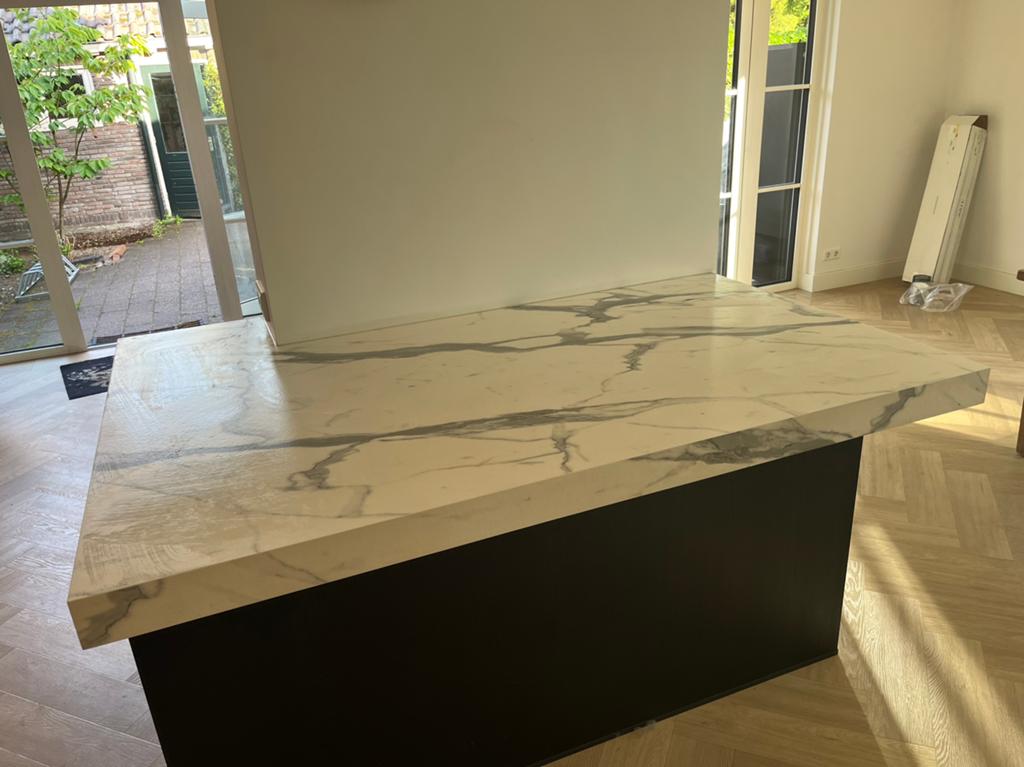 Topcore blad voor keukeneiland, Ophalen, Gebruikt, 100 tot 150 cm, 75 cm of meer