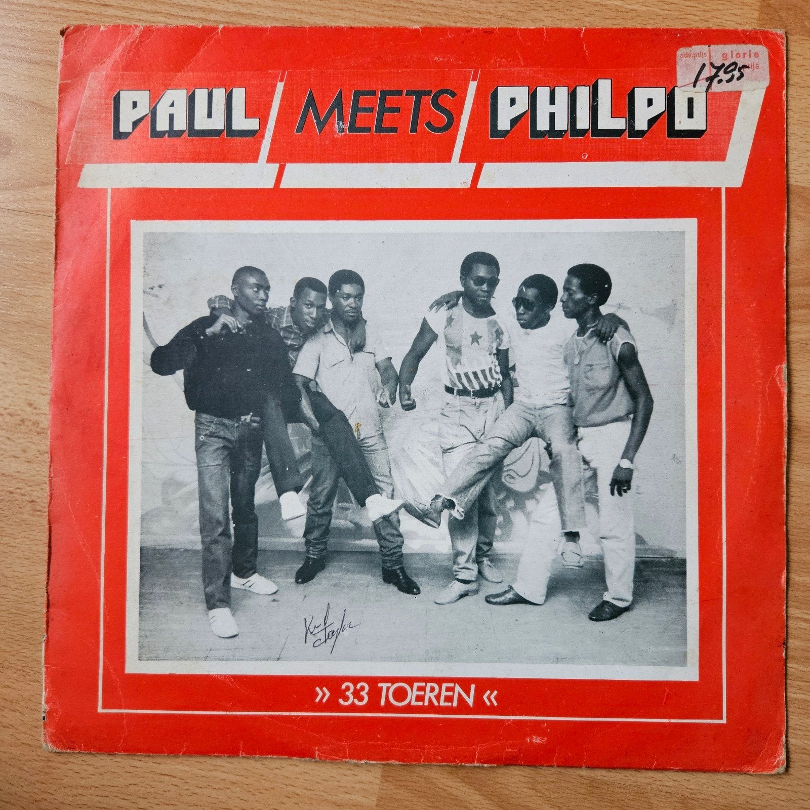 Paul & The Mixmo Stars – Paul Meets Philpo - Maxi Surinaams, Ophalen of Verzenden, Gebruikt, 12 inch