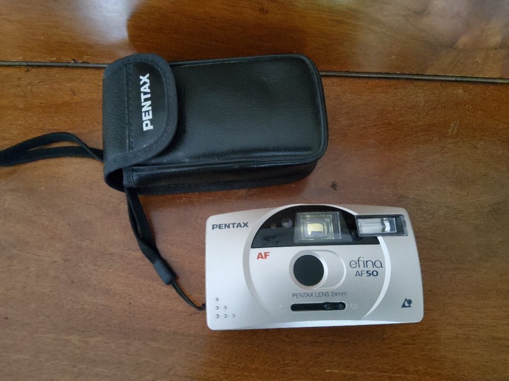 Pentax Efina AF50, Audio, Tv en Foto, Ophalen of Verzenden, Zo goed als nieuw, Compact, Pentax