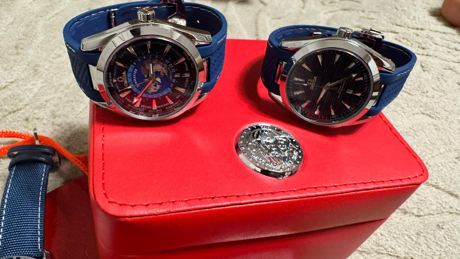 Omega seamaster, Ophalen of Verzenden, Zo goed als nieuw