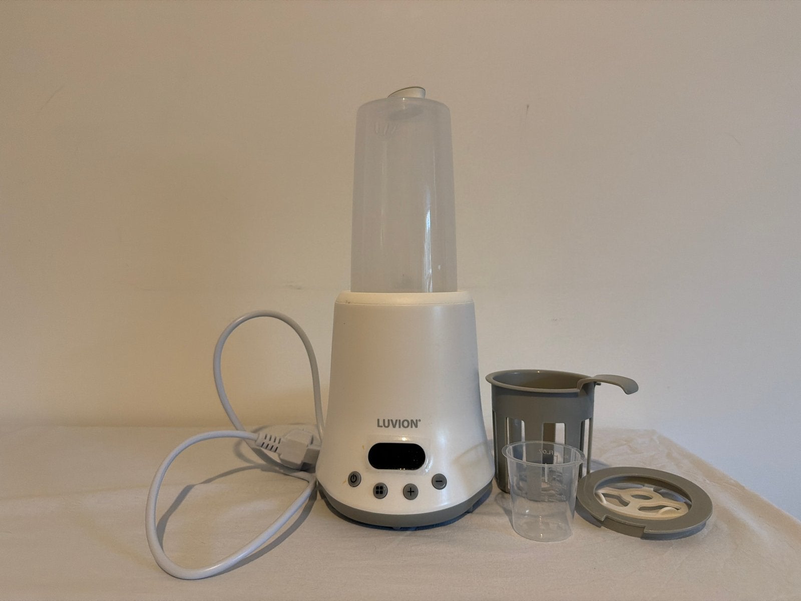 Luvion Flessenwarmer en Sterilisator, Ophalen of Verzenden, Gebruikt, Flessen- of potjesverwarmer, Luvion