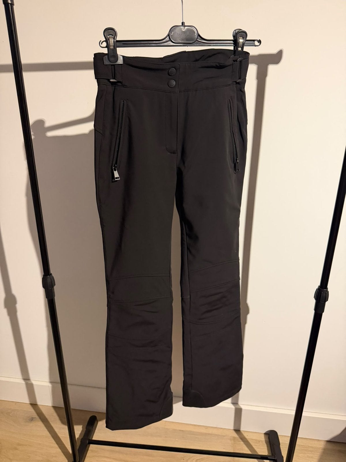 AIRFORCE Zwarte skibroek - Maat 36 (S), Ophalen of Verzenden, Zo goed als nieuw, Maat 34 (XS) of kleiner, Broek