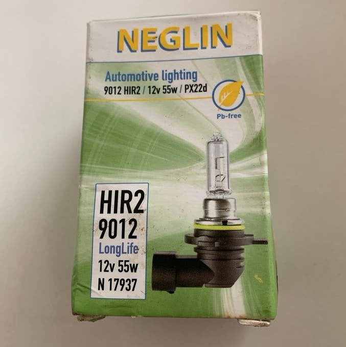 NEGLIN HIR2 9012 LongLife Autolamp 12V 55W PX22d, Auto-onderdelen, Ophalen of Verzenden, Nieuw, Universele onderdelen