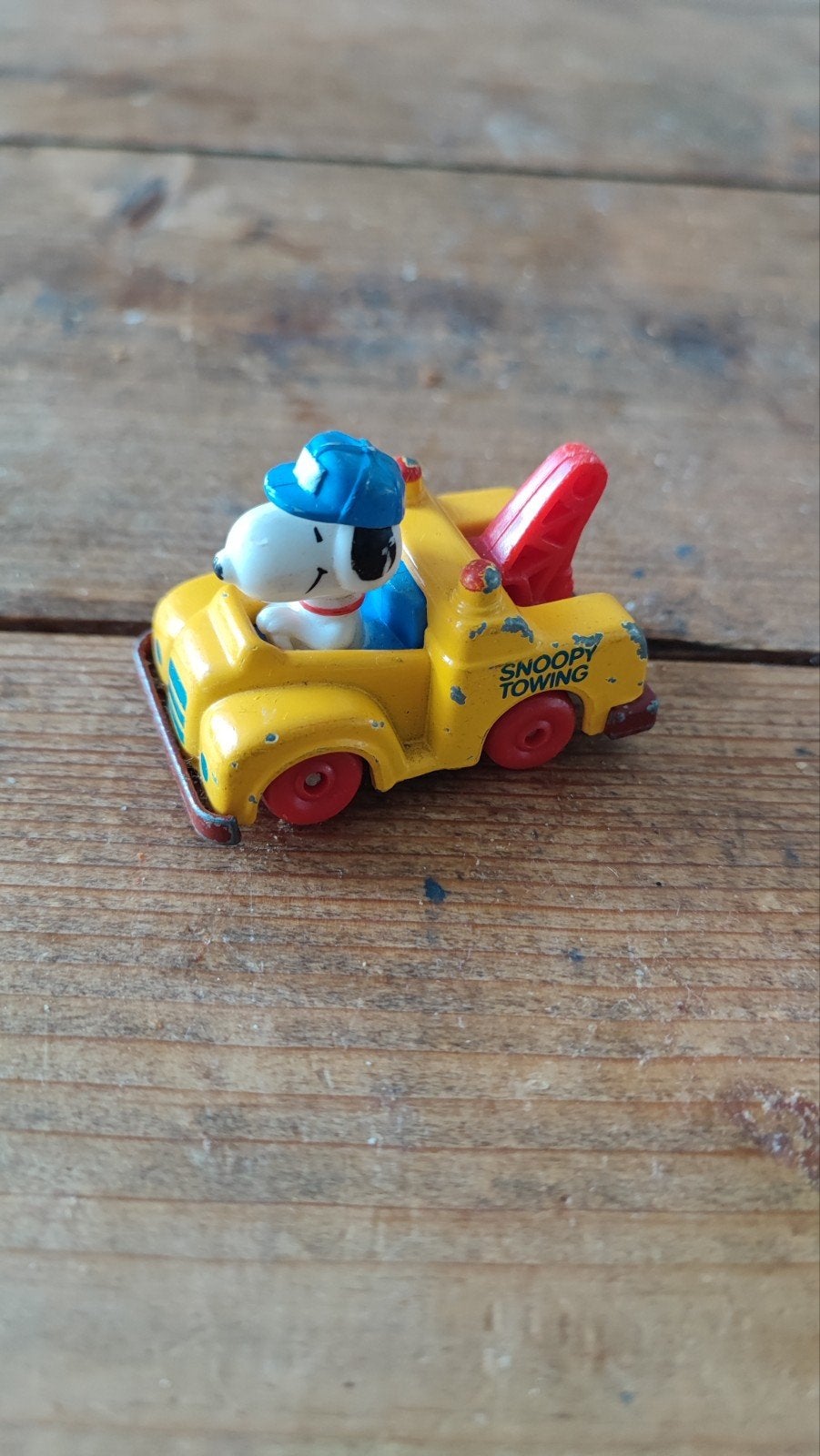 Vintage Snoopy Sleepy Towing speelgoedauto 1958-1966, Ophalen of Verzenden, Gebruikt
