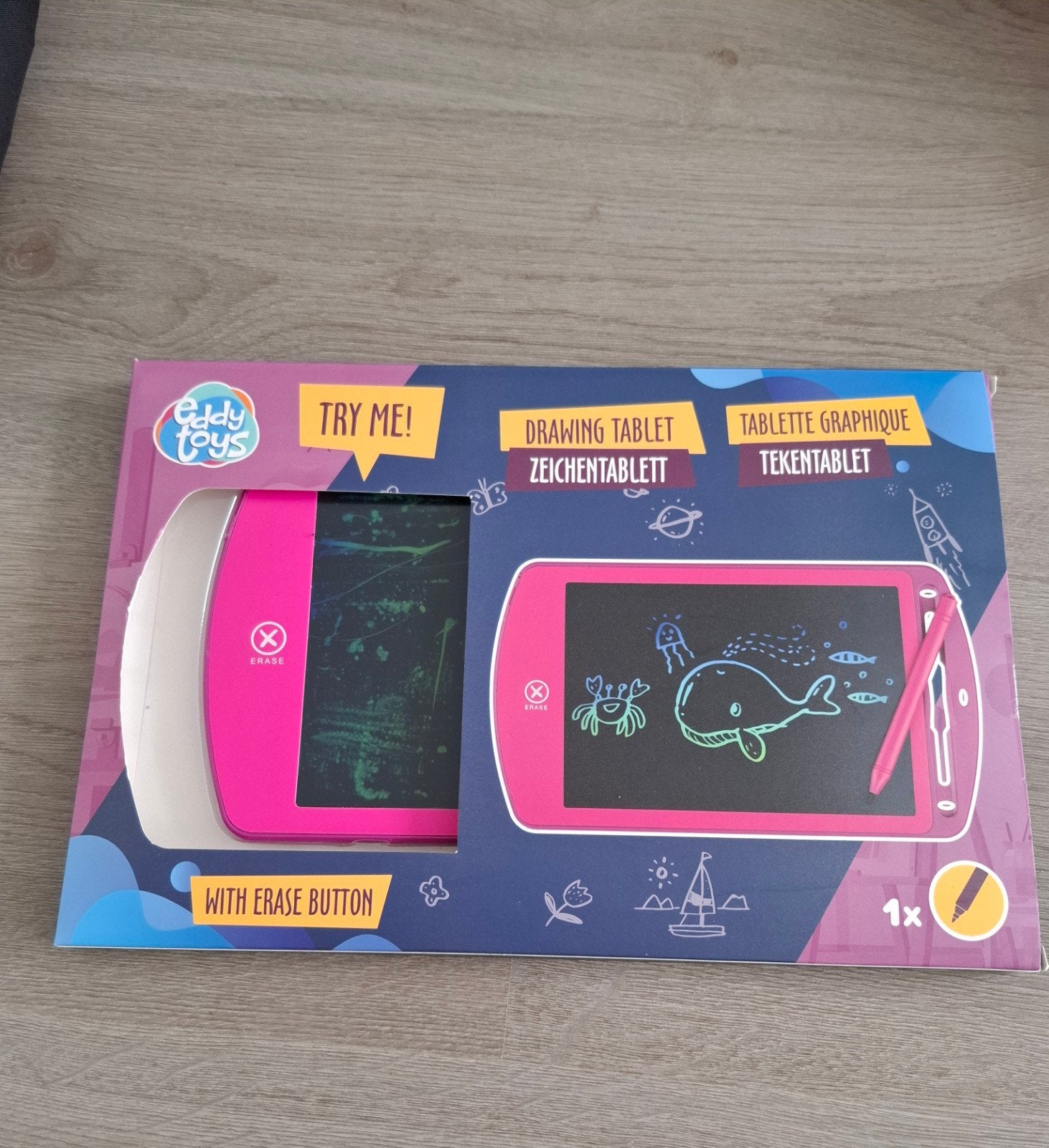 Tekentablet, Ophalen, Zo goed als nieuw